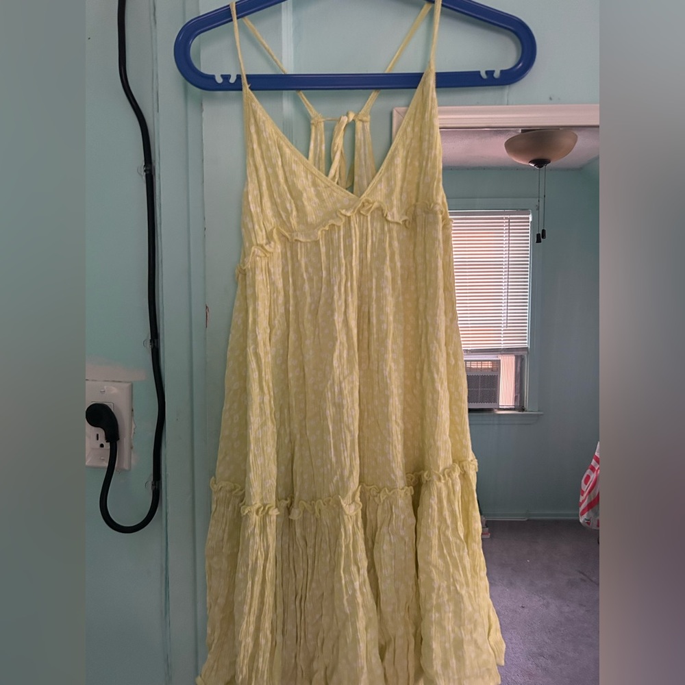 Target Wild Fable bright yellow sundress